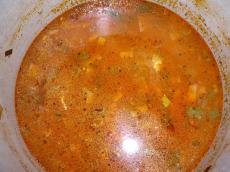 Bouillon ou Minestrone  la Tomate